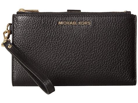 pink and black michael kors wristlet|michael kors wristlet cheap.